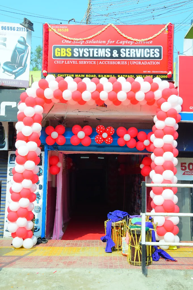 Laptop Service Center in Vellore by GBS Systems