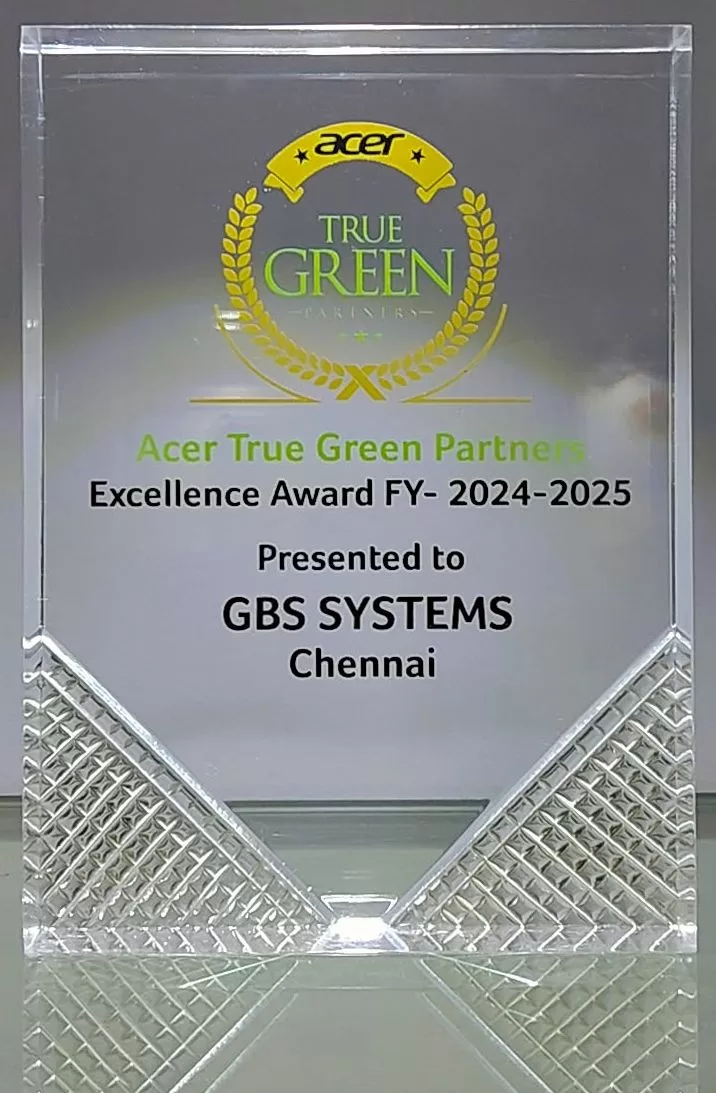 Acer True Green Partners Excellence Award