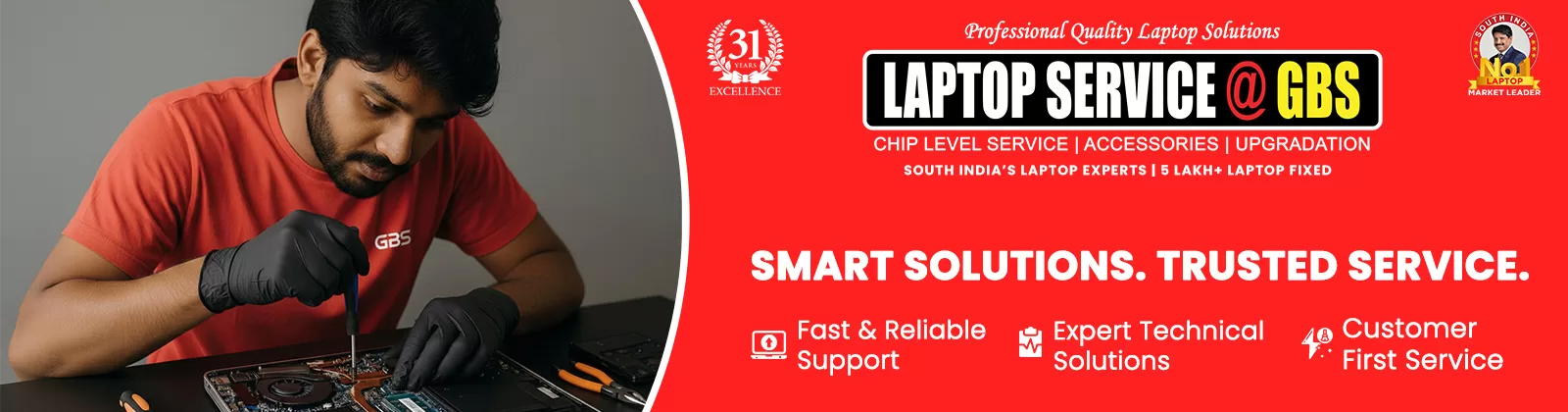 Authorized Laptop Service Center in Chennai